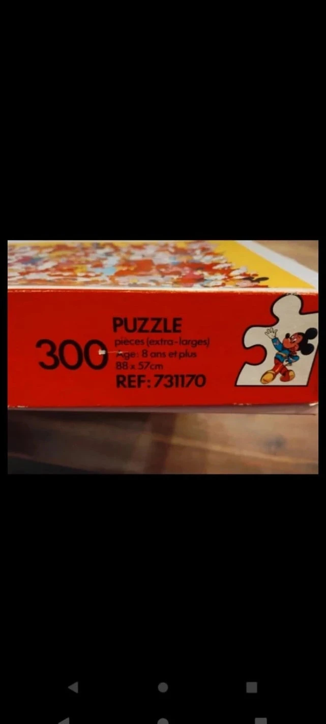 Disney fantasy 300-piece puzzle 1977 – photo 2